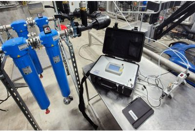 Druckluftanalyse nach ISO 8573-1