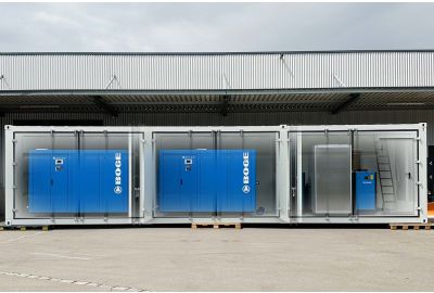 Container-Druckluftanlage