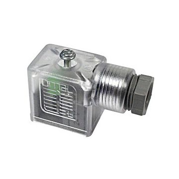 Gerätestecker mit LED, 230V AC