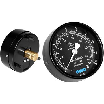 Manometer 0-25 bar, 80mm