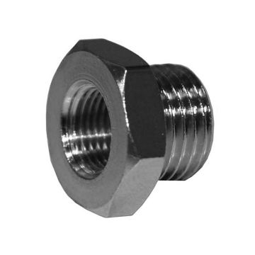 Reduzierstück 1/4"-1/8", vernickelt