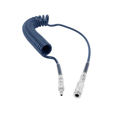 PU-Spiralschlauch, blau - 8/12mm