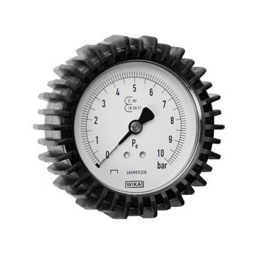 Manometer 0-10 bar, 80mm