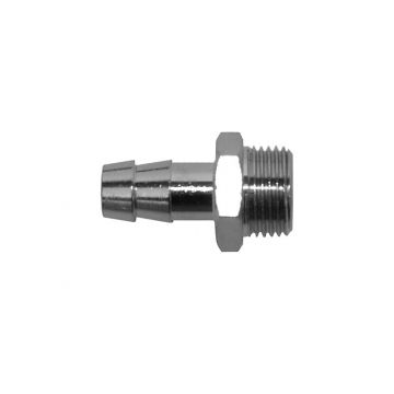 Schlauchtülle 10mm-3/8", vernickelt