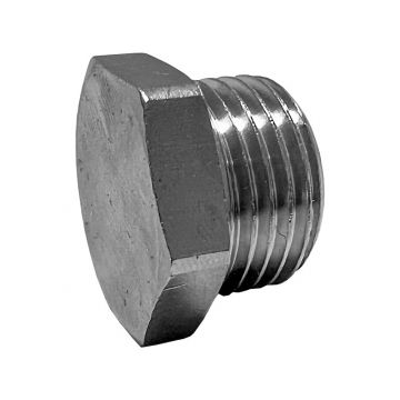 Verschlusszapfen 6-kt., 1/2", Messing
