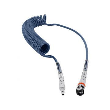PU-Spiralschlauch, blau - 8/12mm