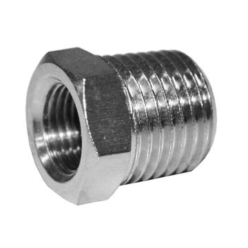 Reduzierstück 1/4"-1/8", vernickelt