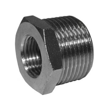 Reduzierstück 1"-1/2", vernickelt