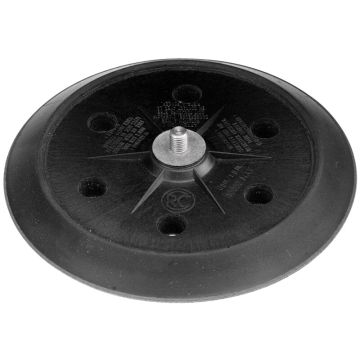 Schleifteller 150mm, gelocht, weich