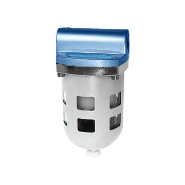 Filter 1/2" mit Kunststoffbehälter