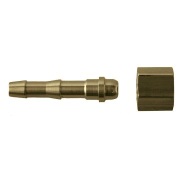 Schlauchtülle+Ueberwurfmutter 8mm-1/4"
