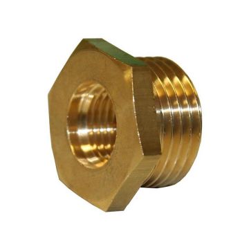 Reduzierstück 1/2"-1/4", Messing