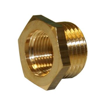 Reduzierstück 1/2"-3/8", Messing