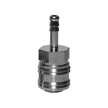 Kupplung mit Tülle für LW 8mm
