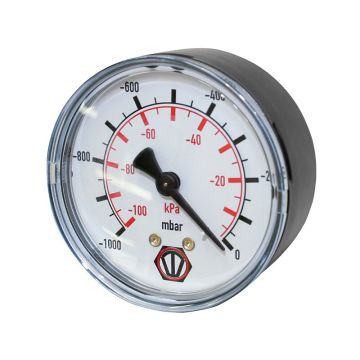 Vakuummeter Ø 63 mm, Klasse 2,5
