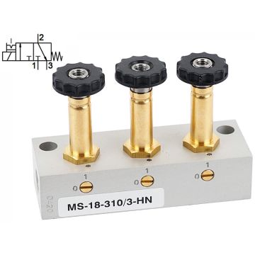 3/2-Wege-Elektromagnet-Sitzventil G 1/8"