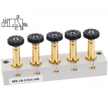 3/2-Wege-Elektromagnet-Sitzventil G 1/8"