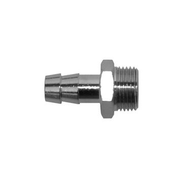 Schlauchtülle 12mm-1/2", vernickelt