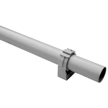 Mantelrohr grau,  16,9/20,0mm