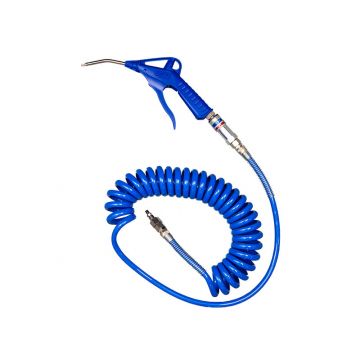 Set Blaspistole mit Spiralschlauch