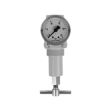 Druckregler G 1/4", mit Manometer