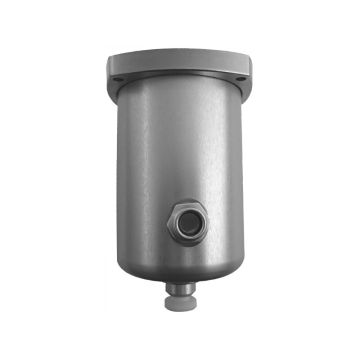 Aluminiumbehälter kpl. mit 1 Schauglas