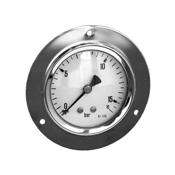 Einbau-Manometer mit Frontring