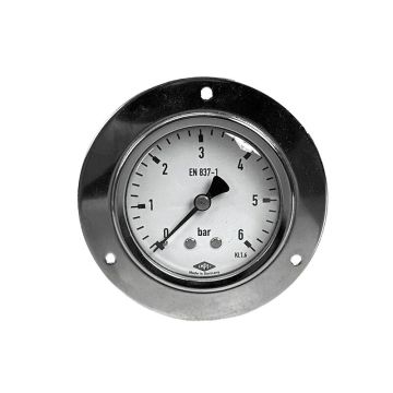 Einbau-Manometer mit Frontring