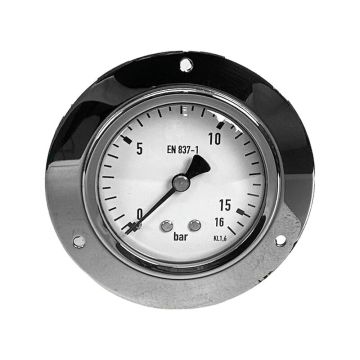 Einbau-Manometer mit Frontring