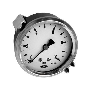 Einbau-Manometer mit Klemmbügel