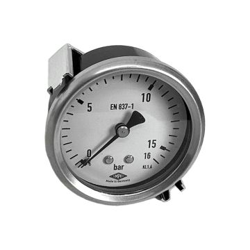 Einbau-Manometer mit Klemmbügel