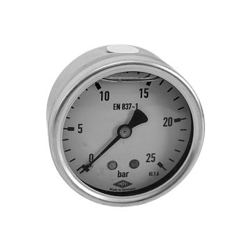Manometer 63mm mit Glyzerinfüllung
